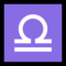 Libra emoji on Microsoft
